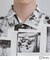 Disney capsule collection 総柄シャツ