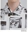 Disney capsule collection 総柄シャツ