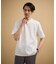 【接触冷感】アイスクリアコットン モックネック Tシャツ