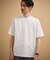 【接触冷感】アイスクリアコットン モックネック Tシャツ