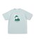 カカオ柄スクエアプリント 天竺Tシャツ