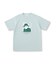 カカオ柄スクエアプリント 天竺Tシャツ