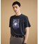 カカオ柄スクエアプリント 天竺Tシャツ