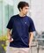【日本製】ワンポイント刺繍 半袖Tシャツ