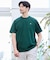 【日本製】ワンポイント刺繍 半袖Tシャツ