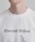 ロゴフラワー刺繍Tシャツ