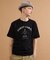 カレッジ風ミニ裏毛半袖Tシャツ