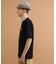 カレッジ風ミニ裏毛半袖Tシャツ