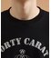 カレッジ風ミニ裏毛半袖Tシャツ