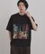 ブラシ刺繍半袖Ｔシャツ