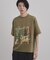 ブラシ刺繍半袖Ｔシャツ