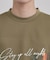 ブラシ刺繍半袖Ｔシャツ