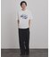 フラワープリントTシャツ
