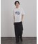 フラワープリントTシャツ