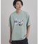 フラワープリントTシャツ
