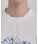 フラワープリントTシャツ