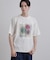 フラワープリントTシャツ
