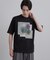 フラワープリントTシャツ