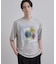 フラワープリントTシャツ