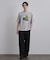 フラワープリントTシャツ