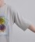 フラワープリントTシャツ