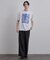クロス刺繍フォトTシャツ