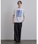 クロス刺繍フォトTシャツ