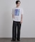 クロス刺繍フォトTシャツ