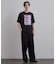 クロス刺繍フォトTシャツ