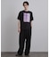 クロス刺繍フォトTシャツ