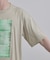 クロス刺繍フォトTシャツ