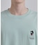 ひげオジワンポイントTシャツ