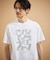 パズル柄Tシャツ