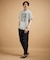 パズル柄Tシャツ