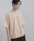 ポンチスエードタッチTシャツ