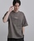 ポンチスエードタッチTシャツ