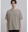 リブフェイクレイヤードTシャツ