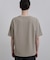 リブフェイクレイヤードTシャツ