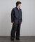 【色褪せしにくいデニム】Comfy Fadeless Denim Seriesワイドストレートデニム