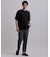 バイヤスジャカードTシャツ