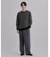 ステップパターンモールニット