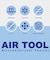 【通気性】AIR TOOL ポロシャツ