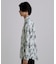 アブストペイント柄シャツ