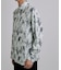 アブストペイント柄シャツ