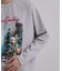 ブラシ刺繍長袖Tシャツ