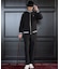【BOWLER HAT LABEL】ダウンファブリック トラックジャケット