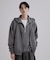 【TOROMIシリーズ】シルキータッチハーフジップスウェット