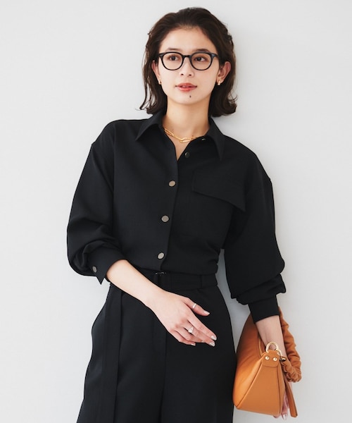 朝比奈 彩×Oggi×UNTITLED スペシャルコラボ】シャツカラー