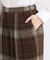 【洗える／ウエストゴム】グラデーションチェックパンツ