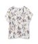 【オンオフ使える/手洗い可】ペイントプリントブラウス